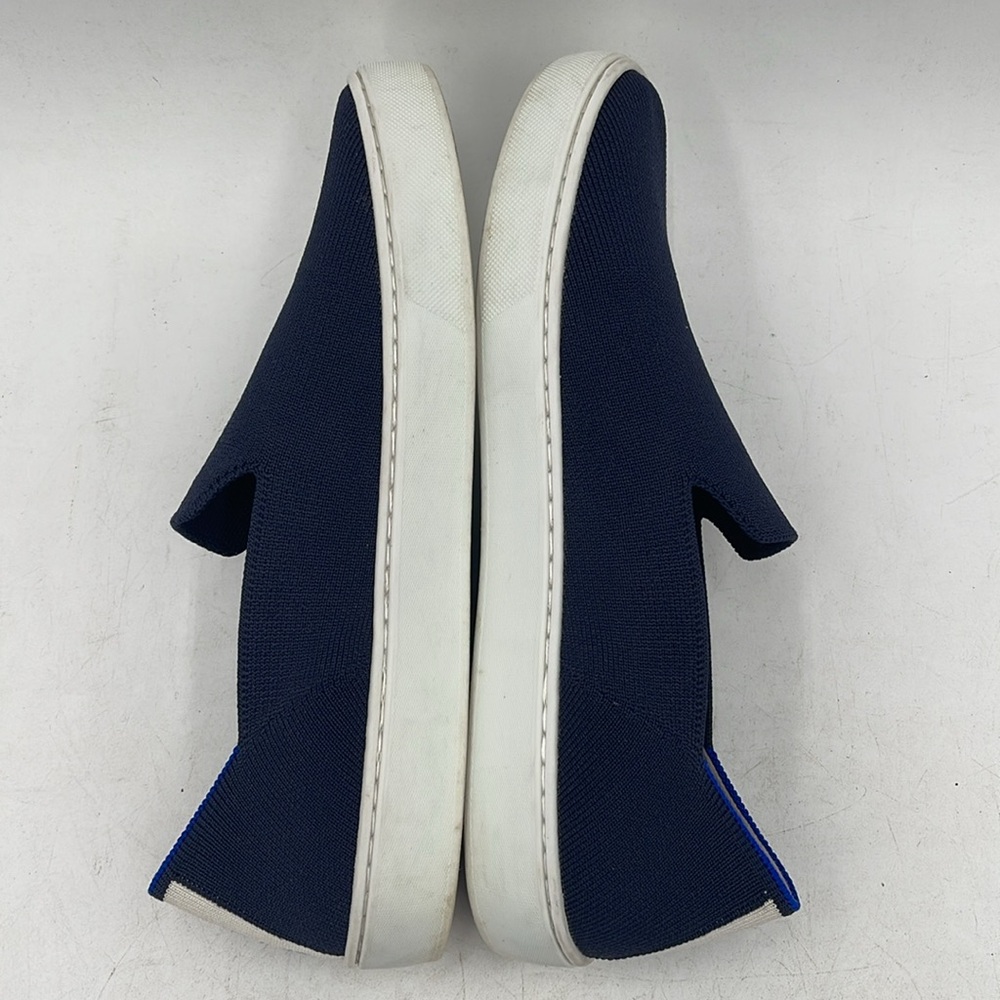 Rothy’s Original Slip On Sneaker sz 9.5 Dark Blue - Picture 6 of 9